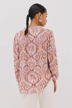 Blusa canesú delantro