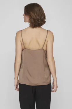 Blusa de tirantes ajustables fluida