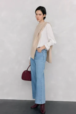 Blusa gasa puntillas