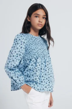 Blusa manga larga niña