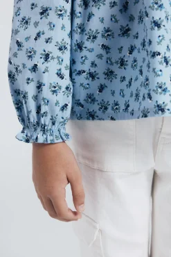 Blusa manga larga niña