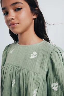 Blusa manga larga niña