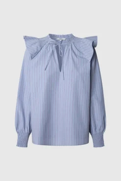 Blusa Popelín De Rayas