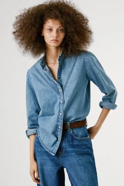 Blusa vaquera regular