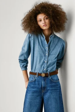 Blusa vaquera regular