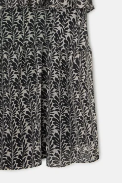 Blusa volantes estampado