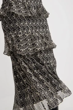 Blusa volantes estampado