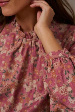 Blusa volantes Minna