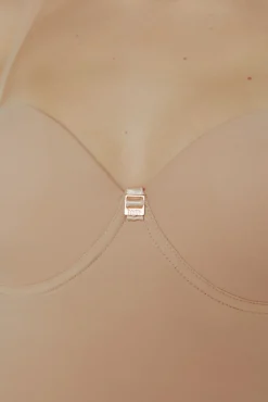 Body-pantalón Ivette Bridal con copa push up en nude