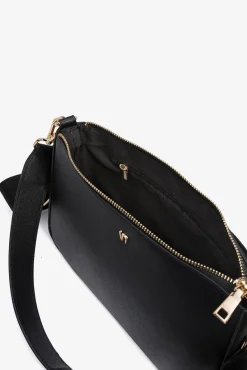 Bolso Bandolera con Efecto Piel