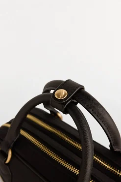 Bolso bandolera nylon cremalleras