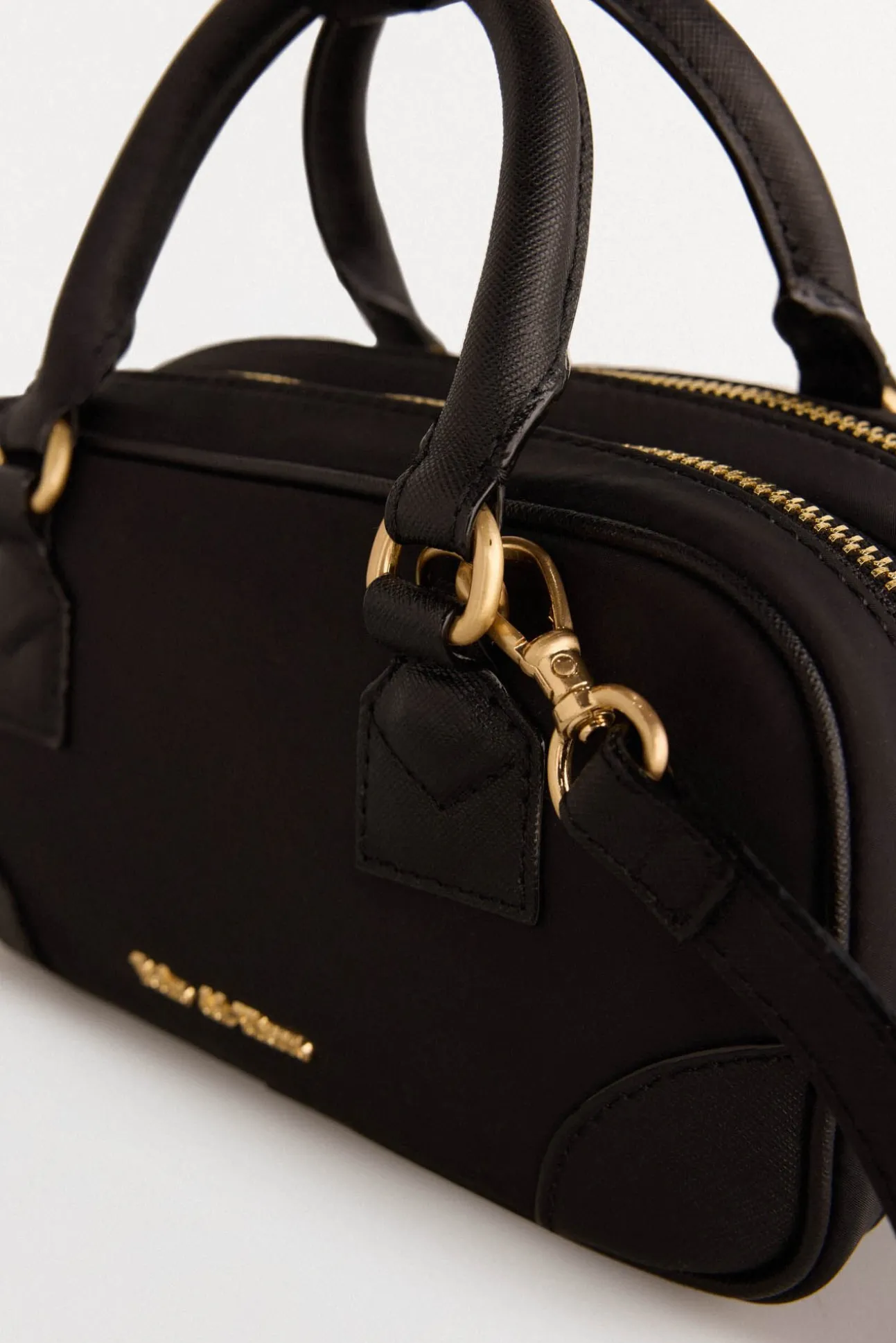 Bolso bandolera nylon cremalleras