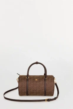Bolso bowling jacquard