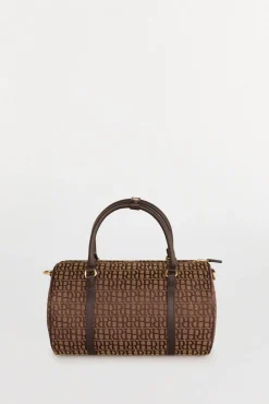 Bolso bowling jacquard