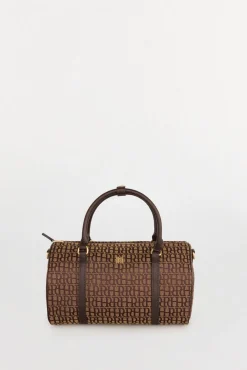 Bolso bowling jacquard