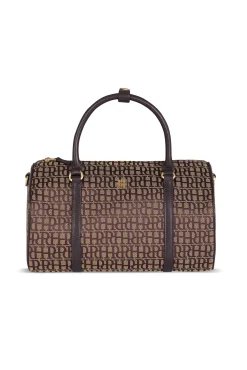 Bolso bowling jacquard