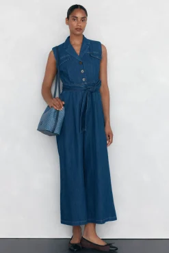 Bolso bucket doble asa monograma