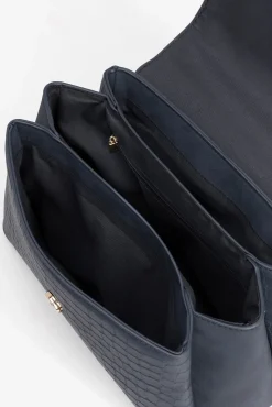 Bolso City Efecto Cocodrilo