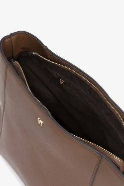 Bolso de Hombro Efecto Piel