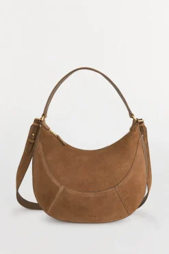 Bolso hobo de piel con doble asa