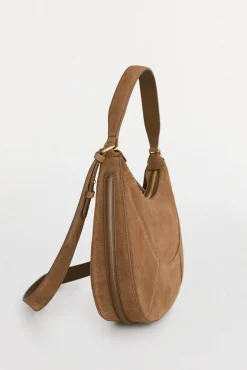 Bolso hobo de piel con doble asa