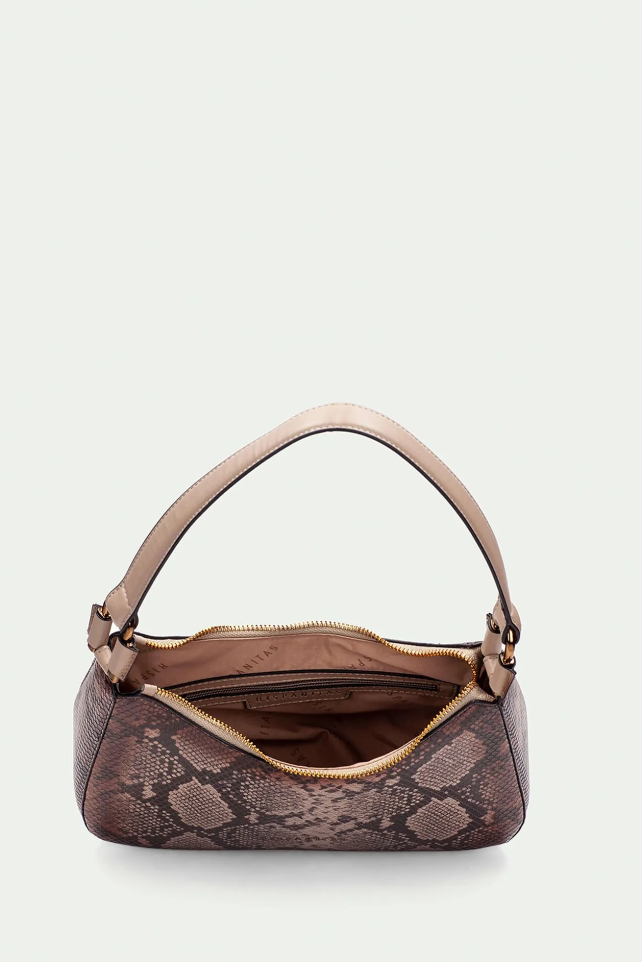 Bolso hobo estampado boa