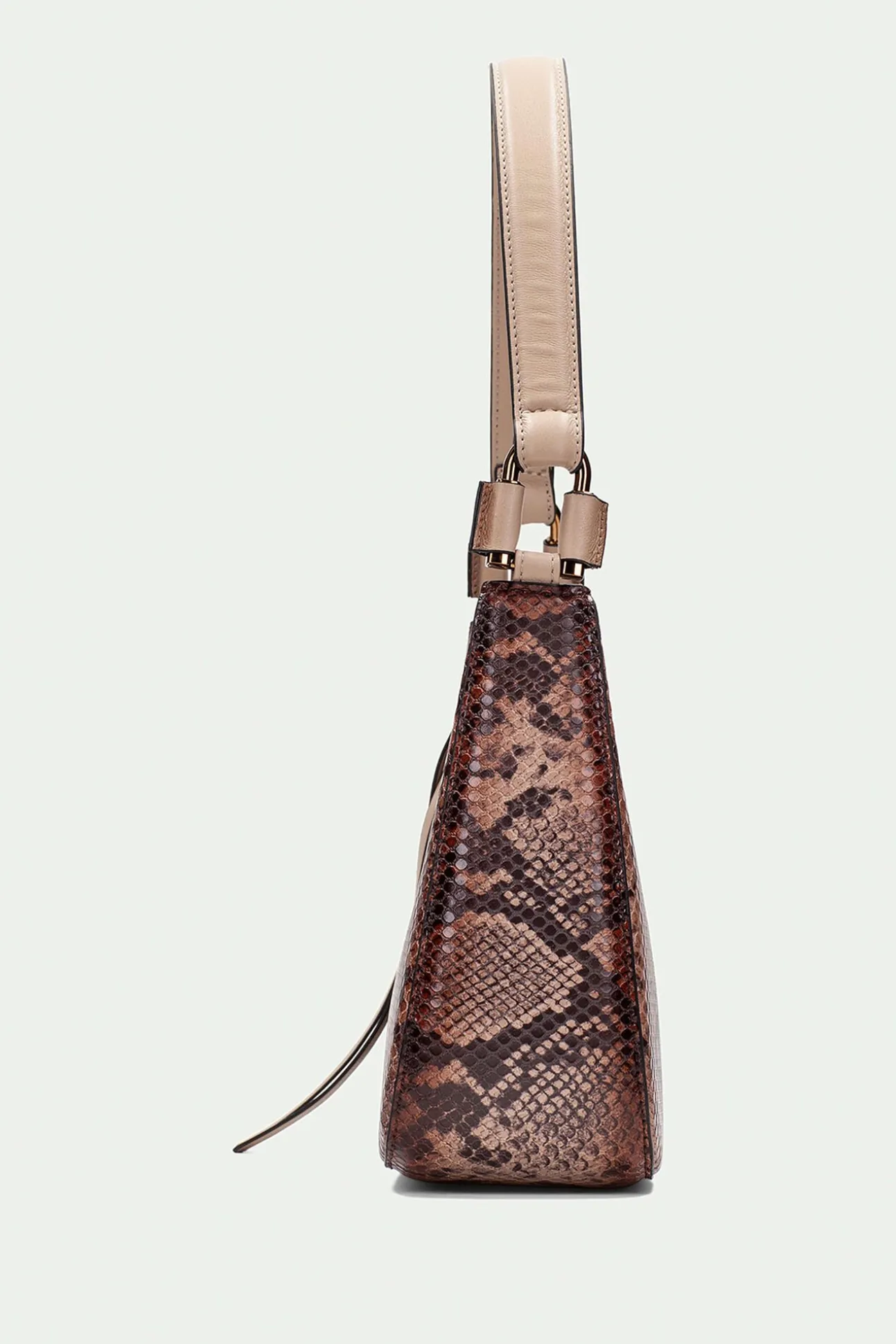 Bolso hobo estampado boa