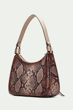 Bolso hobo estampado boa