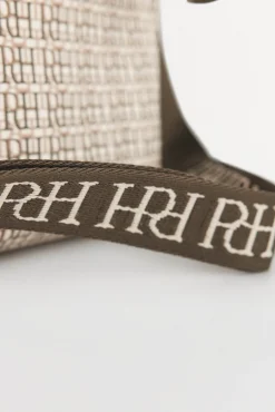 Bolso mini tote bandolera monograma