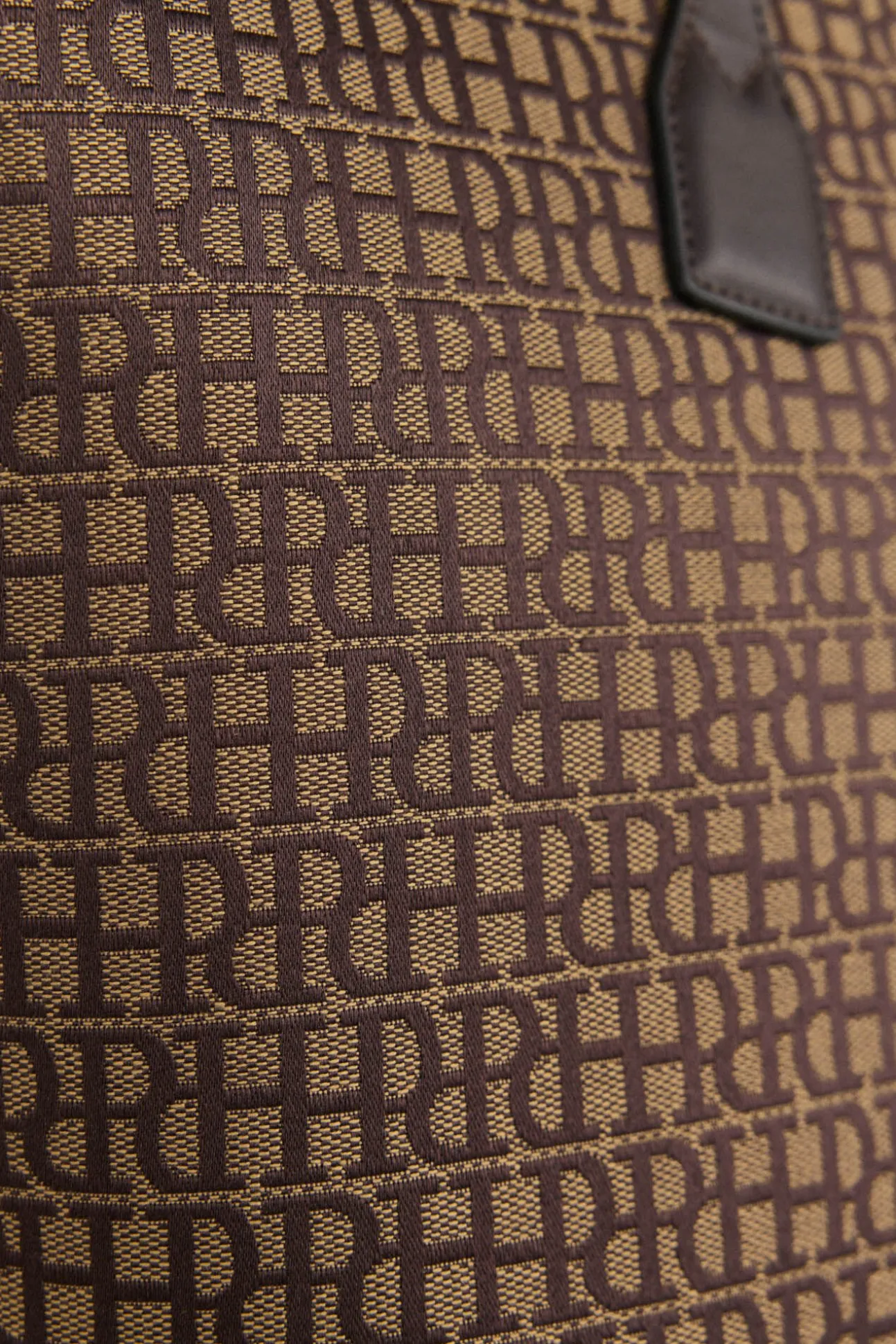 Bolso shopper en jacquard