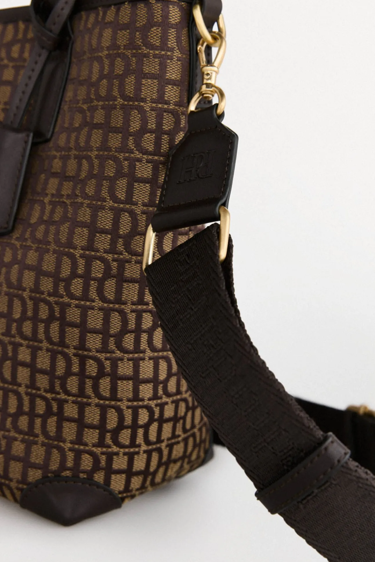 Bolso tote en jacquard