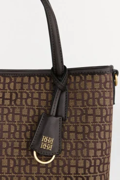 Bolso tote en jacquard