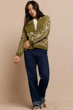 Bomber punto jacquard