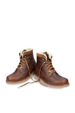 Bota de hombre en piel napa