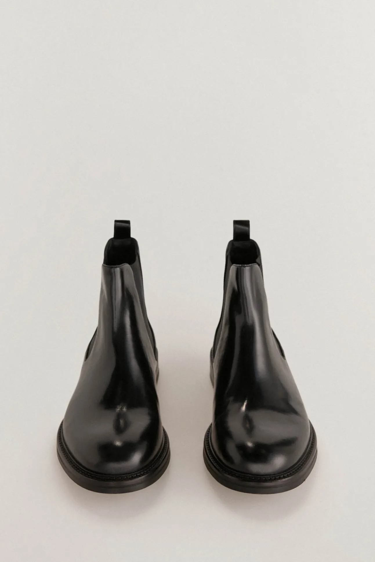 Bota piel gomas laterales