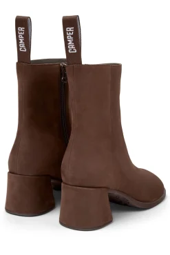 Botas de media caña de piel