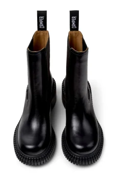 Botas de media caña de piel