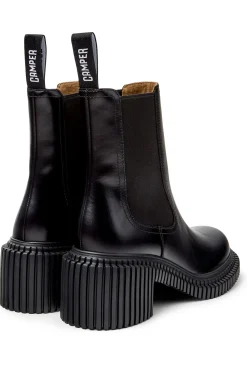 Botas de media caña de piel