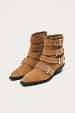 Botines de cuero Eras Suede