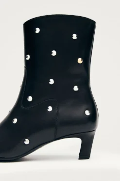 Botines de cuero Nash Studs