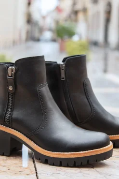 Botines de piel con forro interior de piel