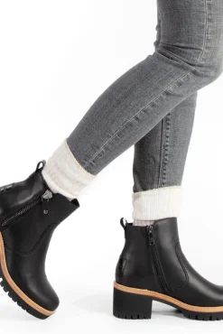 Botines de piel con forro interior de piel