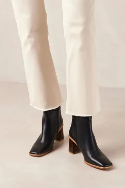 Botines de piel West Vintage