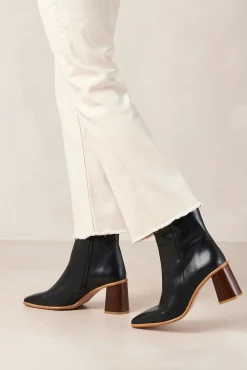 Botines de piel West Vintage