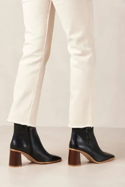 Botines de piel West Vintage