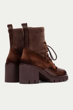 Botín acordonado piso track ZURICH