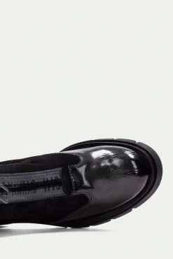 Botín cremallera central piso track ZURICH