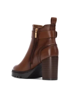 Botín de tacón tipo chelsea