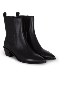 Botín elastico piel