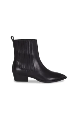 Botín elastico piel